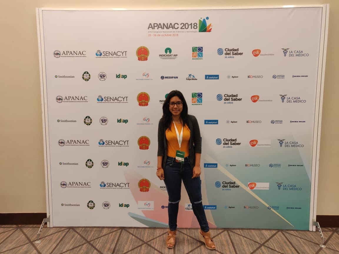 GraceHDavis's tweet photo. Another fantastic student of mine from Panama presenting on producer-scrounger dynamics in spider monkeys at the La Asociación Panameña para el Avance de la Ciencia (#APANAC). I’m a lucky advisor! Great work, Tatyana Herrera! #phdavis #spidermonkeys https://t.co/sBGAV4SpTV