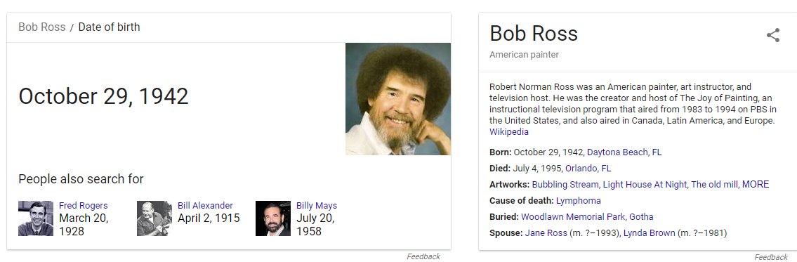 Happy Birthday Bob Ross 