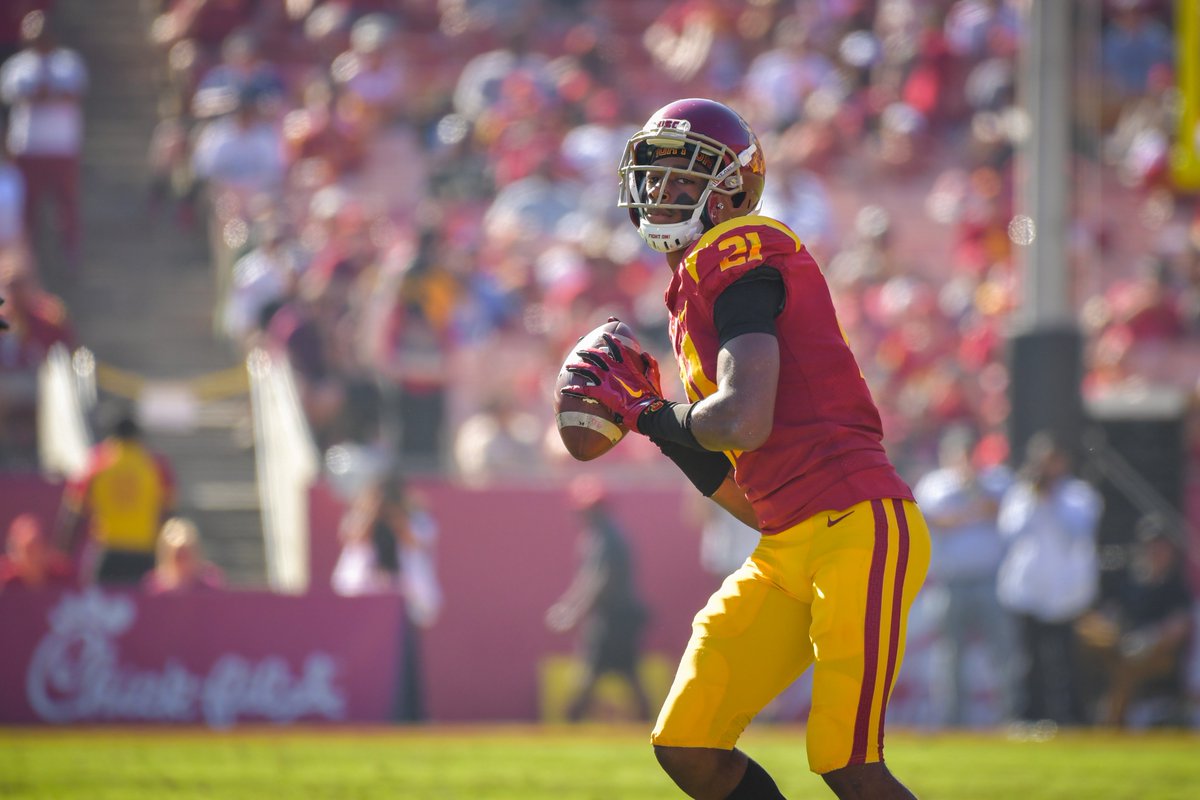 USC Trojans (@usc_athletics) on Twitter photo For his unique accomplishment of throwing a TD, catching a TD and returning a punt for a TD all in the same game, USC WR <a href="/tswag03/">Tyler Tamar Vaughns</a> was named to the <a href="/hornungaward/">Paul Hornung Award</a> weekly honor roll. #FightOn For his unique accomplishment of throwing a TD, catching a TD and returning a punt for a TD all in the same game, USC WR <a href="/tswag03/">Tyler Tamar Vaughns</a> was named to the <a href="/hornungaward/">Paul Hornung Award</a> weekly honor roll. #FightOn