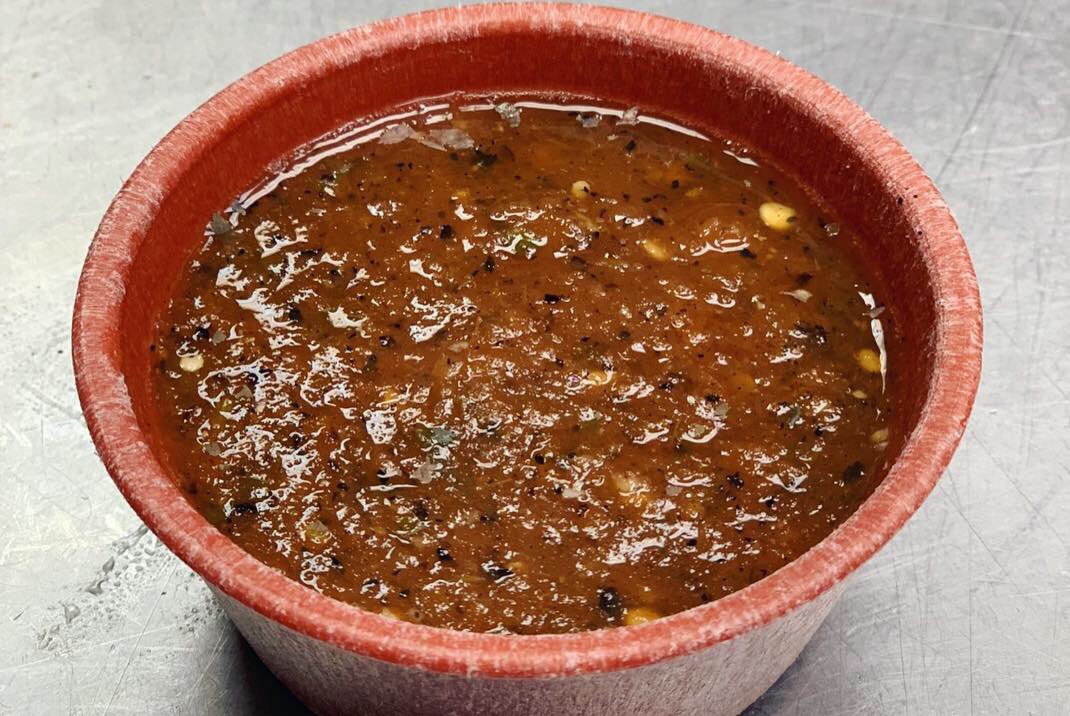 We make our Blackened Salsa FRESH every morning! We are committed to bringing the best ingredients to your table 🍅🌶