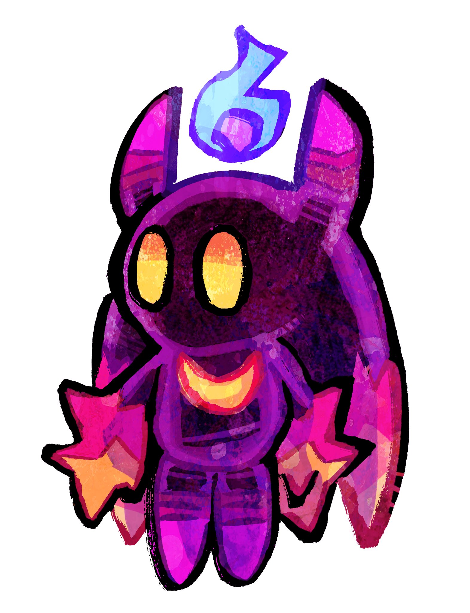 Reggie Graham 29 Devil Chaos Chao Chaotober Inktober18 Draweveryday