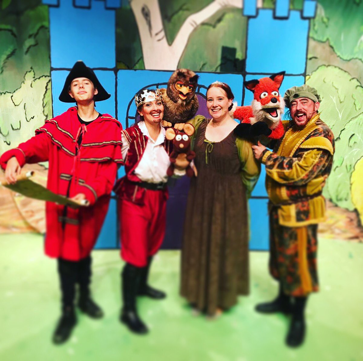 magicbeansvh's tweet photo. Rumpelstiltskin and friends would just like to thank our wonderfully generous audiences! With your help we managed to raise £360 for PACT for autism, a wonderful local charity. We were also able to donate over 100 tickets to PACT, ASL and UPWARDS WITH DOWNS. #thankyou https://t.co/2LOMAZu94N