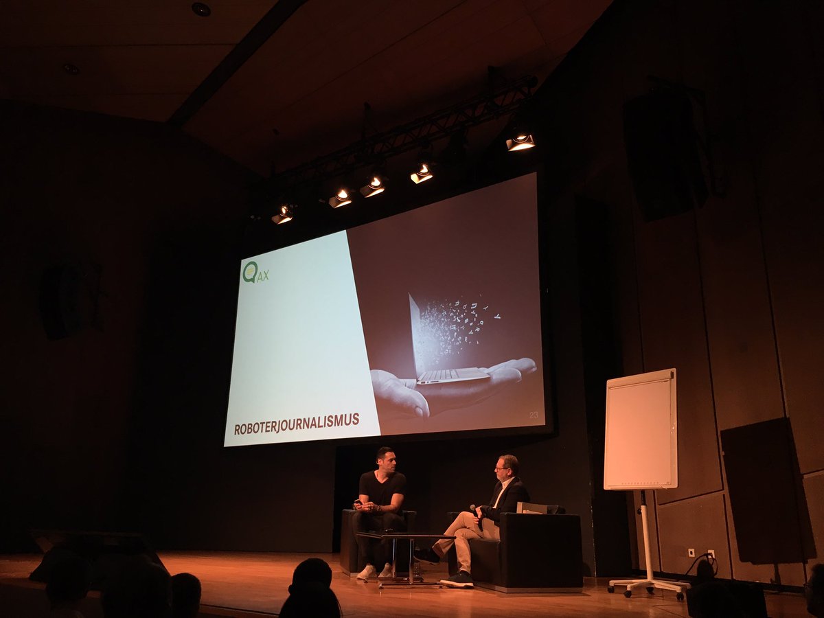 Sympra's tweet image. #Roboterjournalismus - ist das unsere #Zukunft? #KünstlicheIntelligenz #daten zu #Fakten