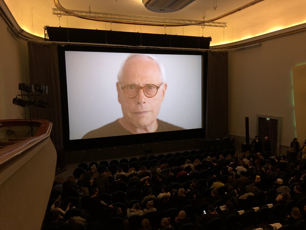 Dieter Rams Sceening in Berlin. Documentary by Gary Hustwit.