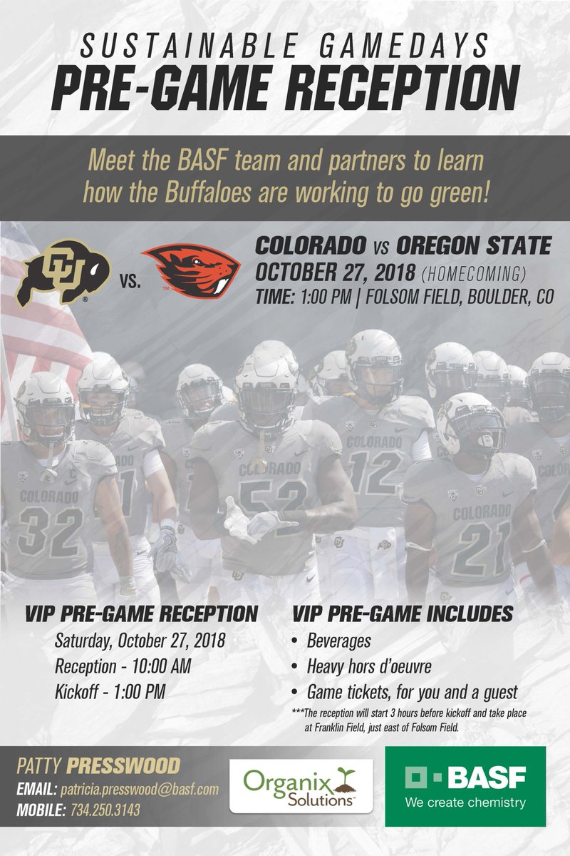 OrganixSol's tweet photo. Organix Solutions had a great time educating the Boulder community about Green Bag Organix on @KOANewsRadio last Saturday. Thank you to @BASFPerforMatls for hosting a #sustainable tailgate before at Folsom Field, we are happy to support the Boulder Buffaloes, @RunRalphieRun. https://t.co/5XIRyKSNX0
