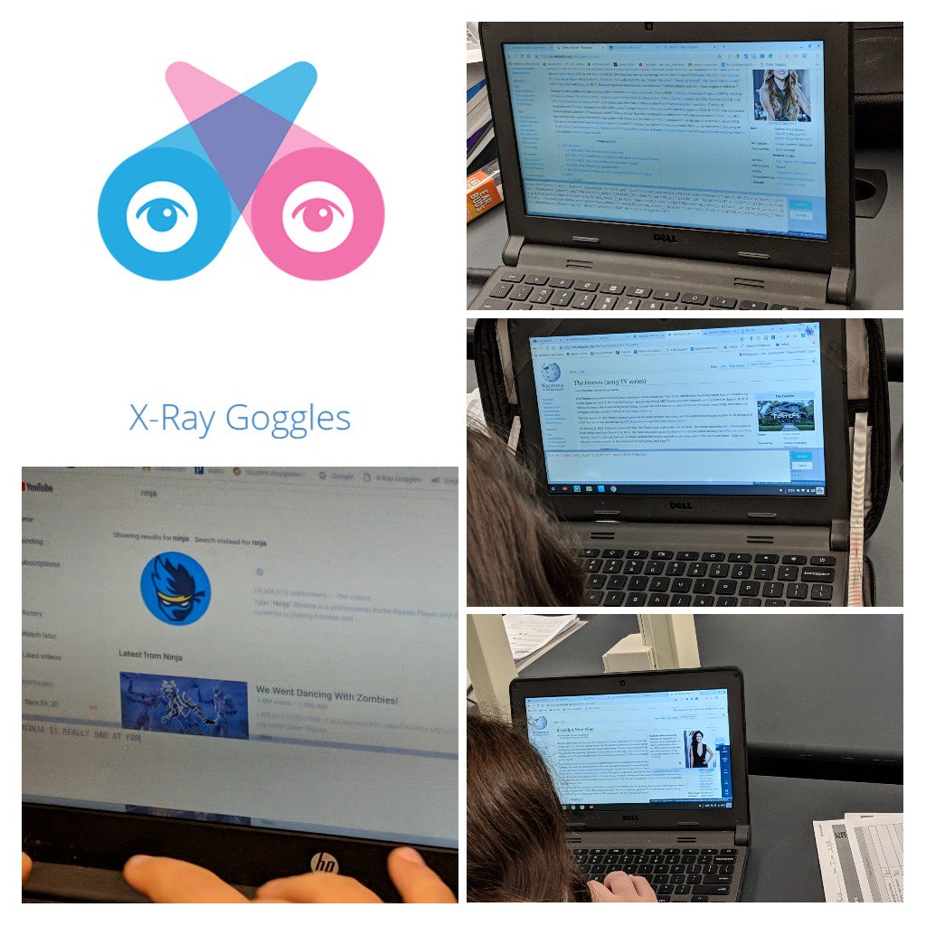 ReginaSchaffer's tweet photo. @thorne_ms 8th grade students using their newly learned #HTML skills to edit live websites with @MozLearn's #XRayGoggles #thornepride #MTPSPride #FutureReady #FutureReadyNJ #MTPSCodes #ThorneCodes https://t.co/a9wJjUToXa