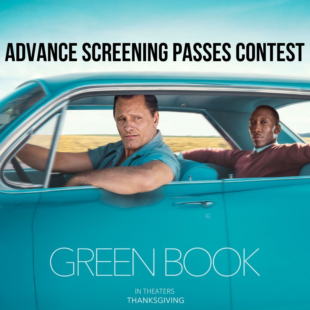 Want to go to the advance screening of <a href="/greenbookmovie/">Green Book</a> in NYC? Retweet to win tickets to the event on Tuesday, 10/30!🎹🦃 

Contest ends Tuesday, October 30th at 12 pm! Who’s ready to join us?🎶🎶🎶 #GreenBookMovie