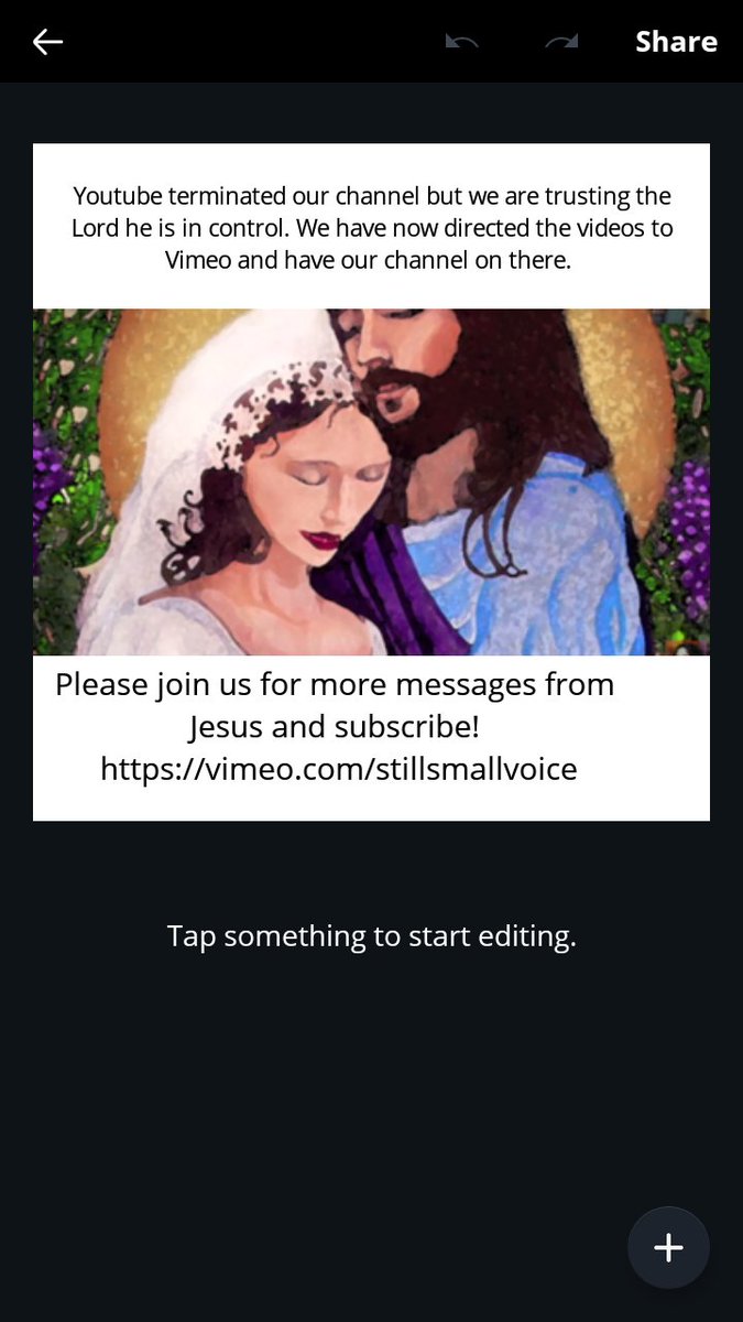 We had some unfortunate circumstances a few days ago when we found out the Youtube terminated our channel so were now on vimeo. Follow and subscribe vimeo.com/stillsmallvoice
#vimeo #stillsmallvoice #heartdwellers  #intimacy #intimacywithjesus #hearinggodsvoice #voiceofgod #jesus