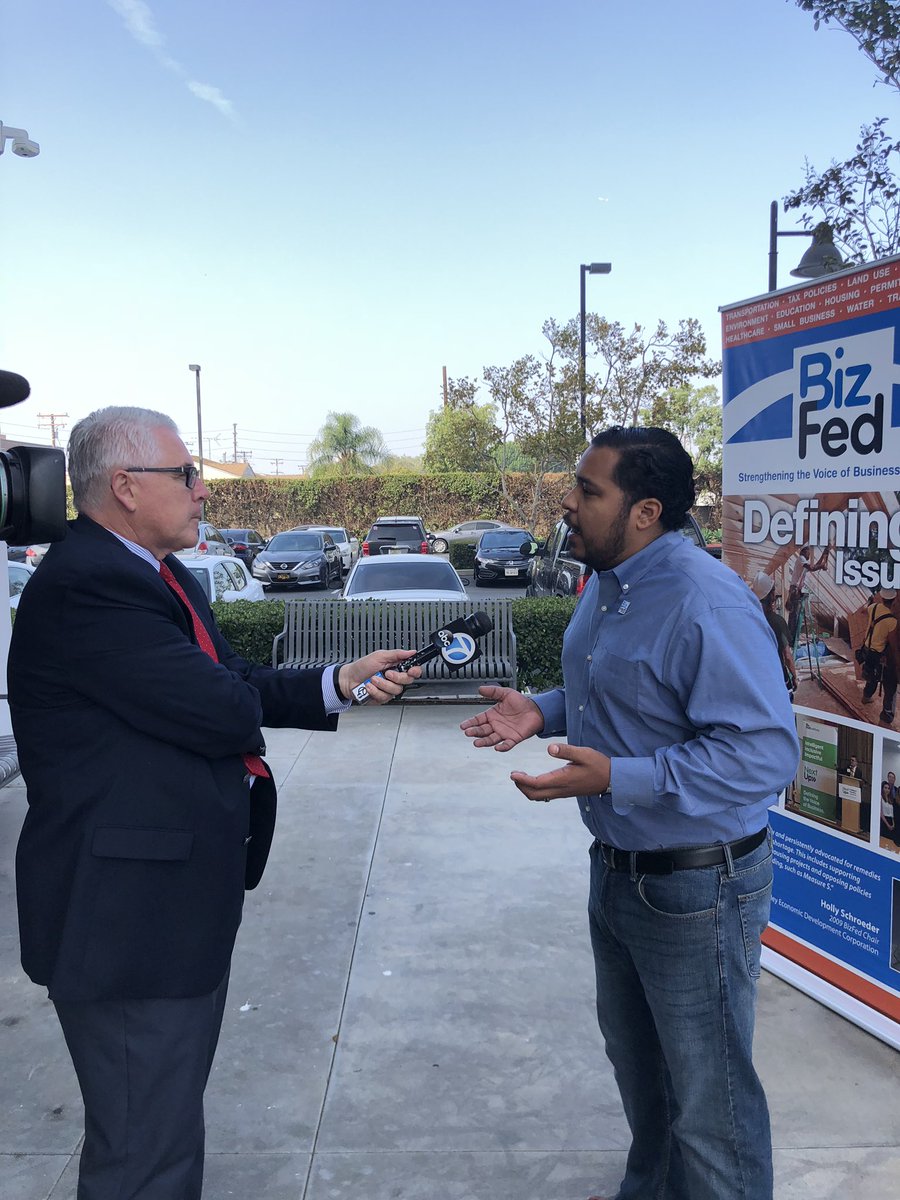 BizFed's tweet photo. Tonight at 6pm, our Advocacy Director De'Andre Valencia will be on @ABC7 talking about Measure W: Stormwater Forever Parcel Tax. #NoMeasureW #BizFedInAction https://t.co/A03II7mK9N
