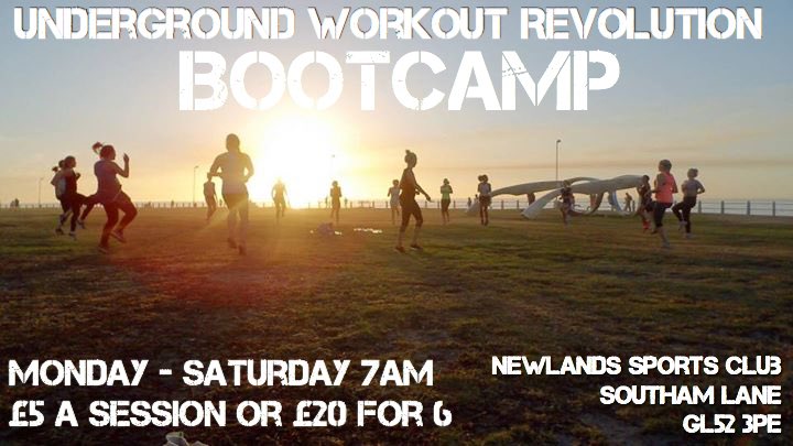 UWRproject's tweet image. £5 per session
£20 for 6 
Starts 12th November 7am #cheltenham #bootcamp