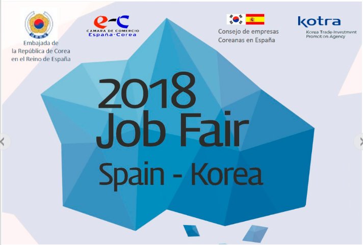 2018 Job Fair Spain-Korea. camaracomercioespanacorea.es/es/comunicacio…