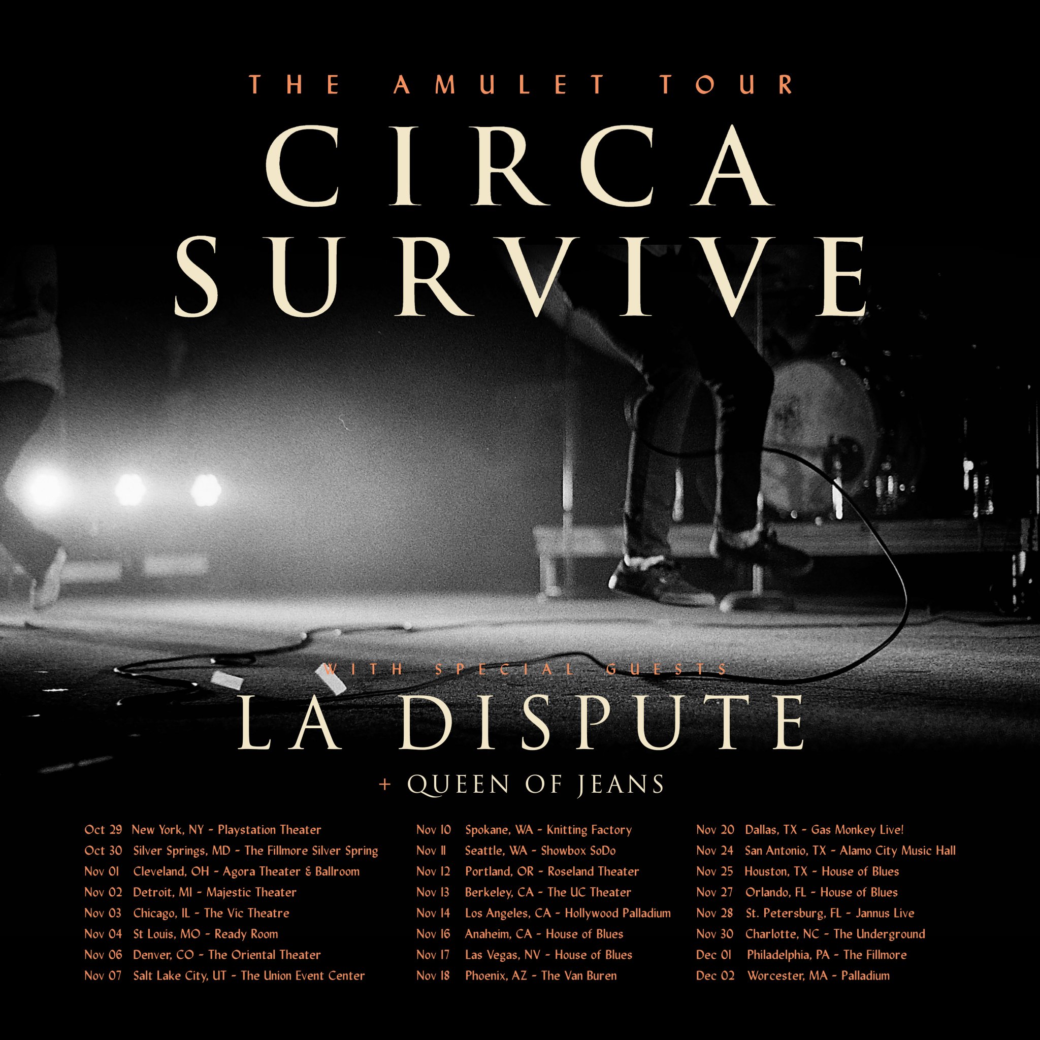 Circa Survive on Twitter "STARTS TONIGHT. Get your tickets now and
