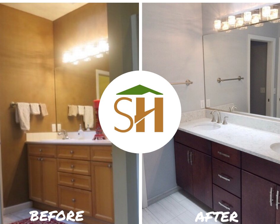MyStudioHome's tweet image. Did you know that we can manage your bathroom remodel? Check out this upgrade for #makeovermonday! Considering redoing yours? Come by the showroom to discuss your ideas with one of our consultants! #reinventyourhome #studiohome #bathroomremodel #homeimprovement #beforeandafter