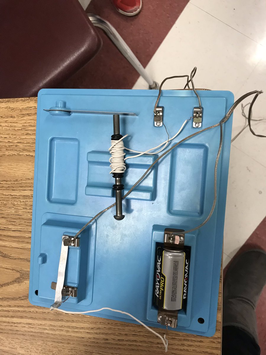 I was hoping Samuel Morse would walk in and help us troubleshoot our telegraphs, but we were able to persevere and get ALL of them working! #magnetismandelecticity