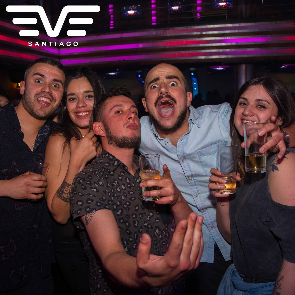 clubeve's tweet image. Nuestro #MondayMood cuando hay un fin de semana XL muy cerca...  😎🎉🥂 #EVESantiago #ClubEVE #Vitacura #party