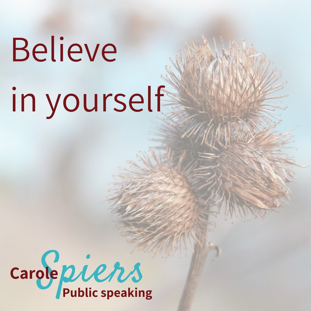 Believe in yourself and you are halfway there

#publicspeaking #stressmanagement 

👩‍💻 buff.ly/2CBGF4C