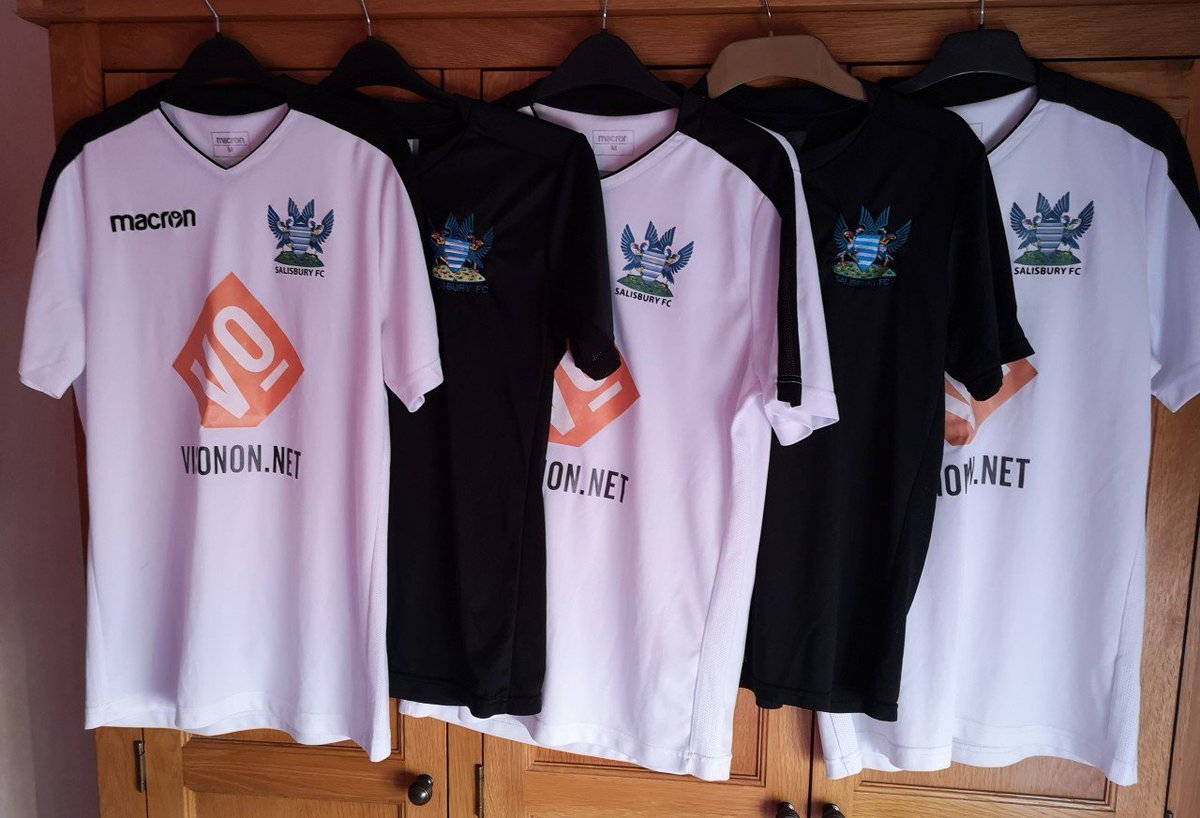 Thank you @sfc_youth for the fantastic #football shirts which we will be taking to #Tanzania this week - the #kids out there will love them.  Look out for photos over the next few weeks #everychildmatters #footballconnects #salisbury #charity #footballforall @salisburyfc_