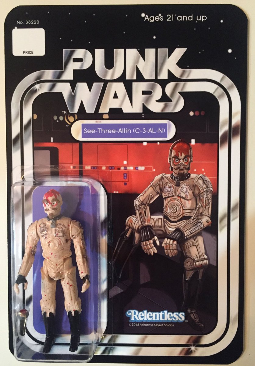 DailyDanzig's tweet image. Danzig and GG action figures ala Star Wars! (By @sethrelentless) #Danzig #GGAllin #StarWars #Punk #ActionFigures #PunkWars #DailyDanzig