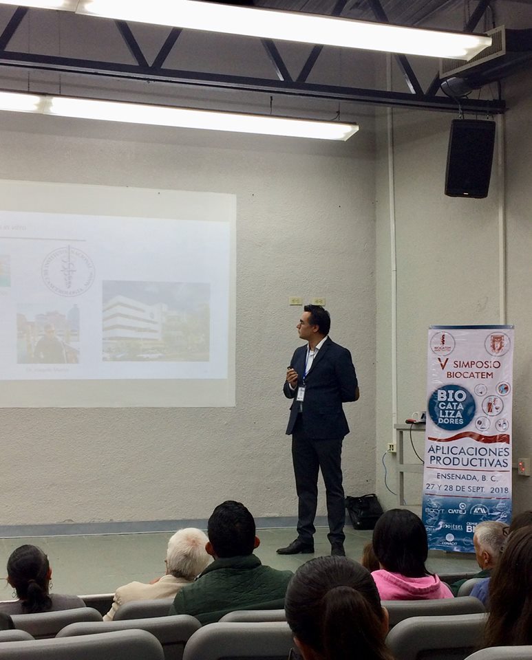 RNanofab's tweet photo. V SIMPOSIO DE LA RED INTERNACIONAL BIOCATEM
Donde el Dr. Sergio A. Águila, habló sobre el diseño de nanobiosensores teranósticos aplicados a la nanomedicina. https://t.co/SXegCyOJwK