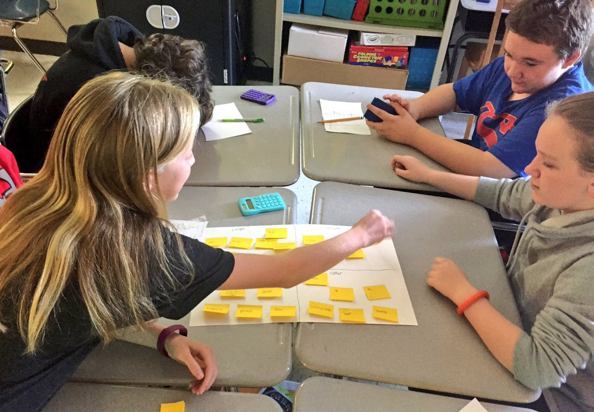 MsLaymanMath's tweet image. Today we used the List-Group-Label WICOR strategy to better understand different units of measure. What a fun way to kick off a new unit! @AVID4College #BridgerBold #ISDmath #AVIDHerd