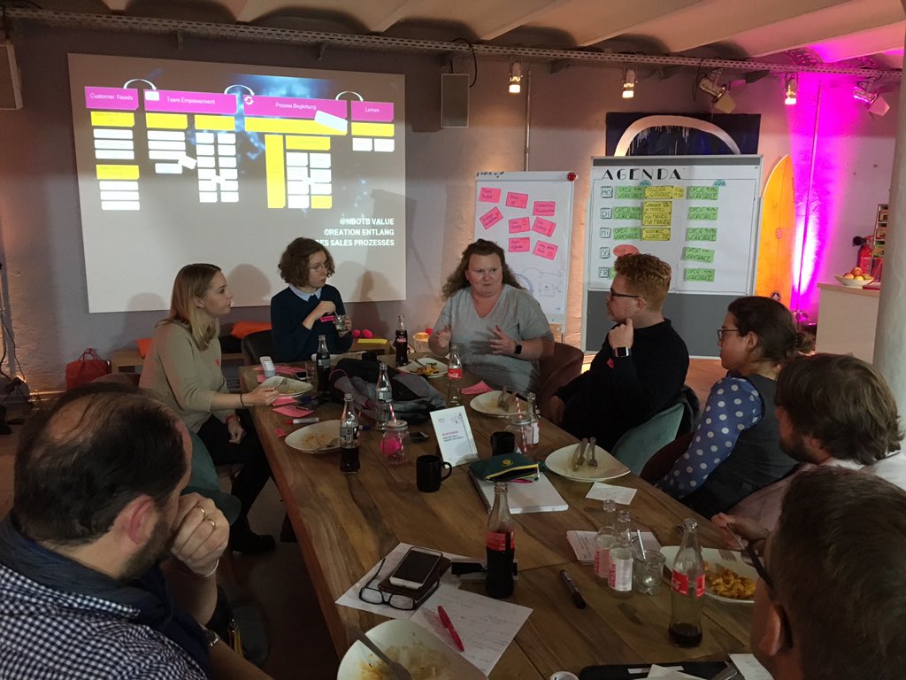 CMD+O in Köln mit #Lighthouse <a href="/StefKch1/">Stefanie Küchler</a> @neherorg Manon Filler #TelekomWall