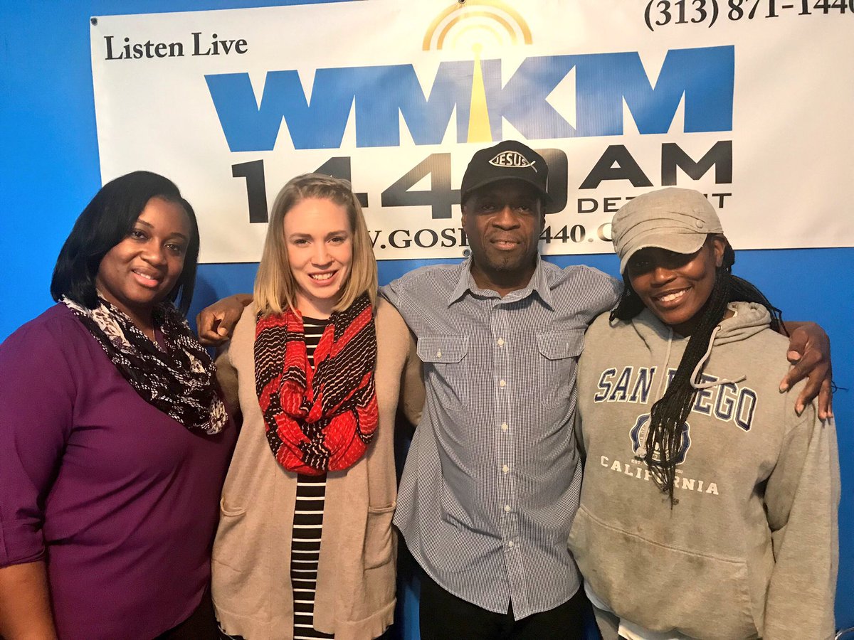 idecidedetroit's tweet photo. Thank you to @gospel1440, Pastor Barry, and Tamika Hamilton for having us on today to talk about @idecidedetroit. https://t.co/6gJ6eY5Wwz