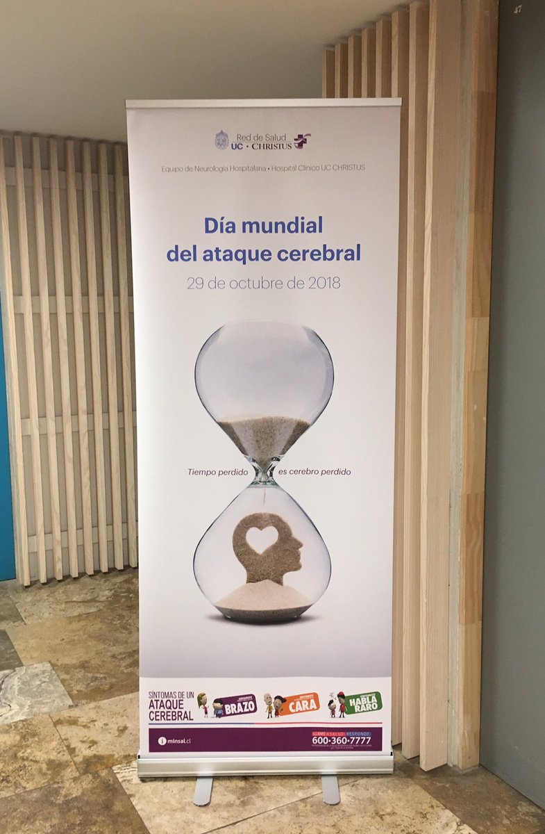 neuropuc's tweet image. Celebrando el #WorldStrokeDay con pacientes, familiares y equipo de neurorrehabilitación en una jornada de capacitación @ucchristus @FacMedicinaUC. El neurólogo Dr. Diego Gutiérrez @DiegoGu03161955 y nuestra enfermera Elizabeth Vergara haciendo educación sobre #UpAgainAfterStroke