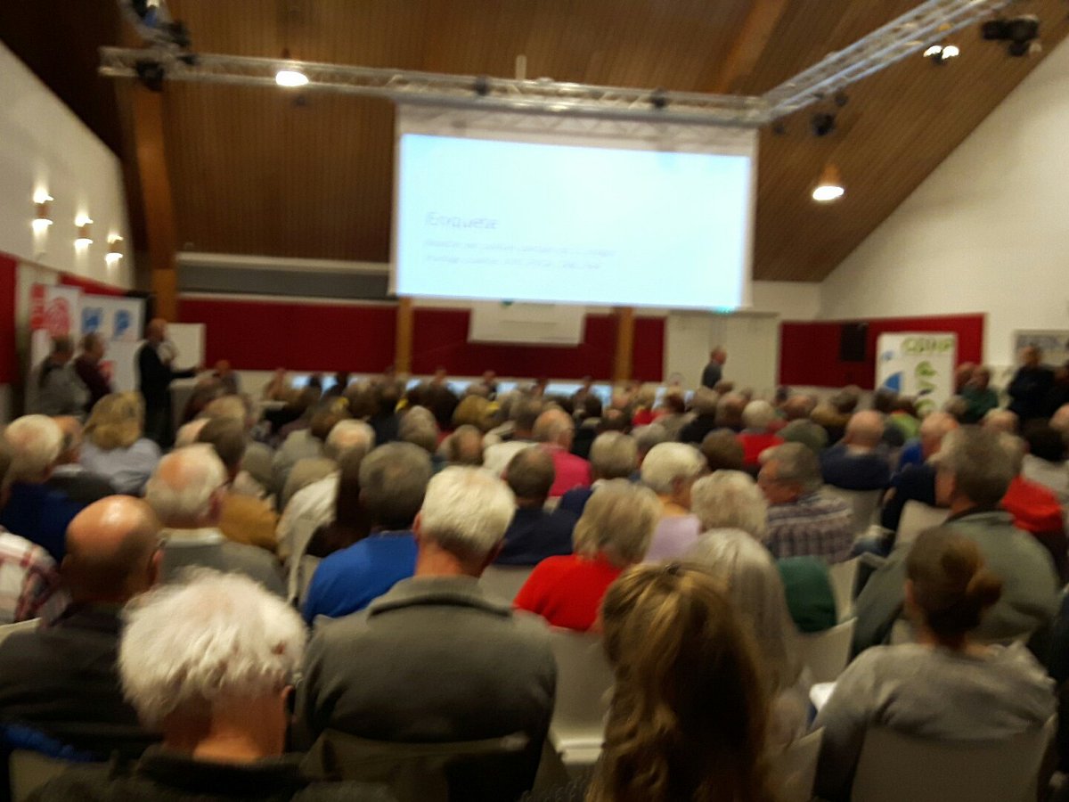 Schiphol belangrijk thema bij verkiezingsbijeenkomst in Badhoevedorp.