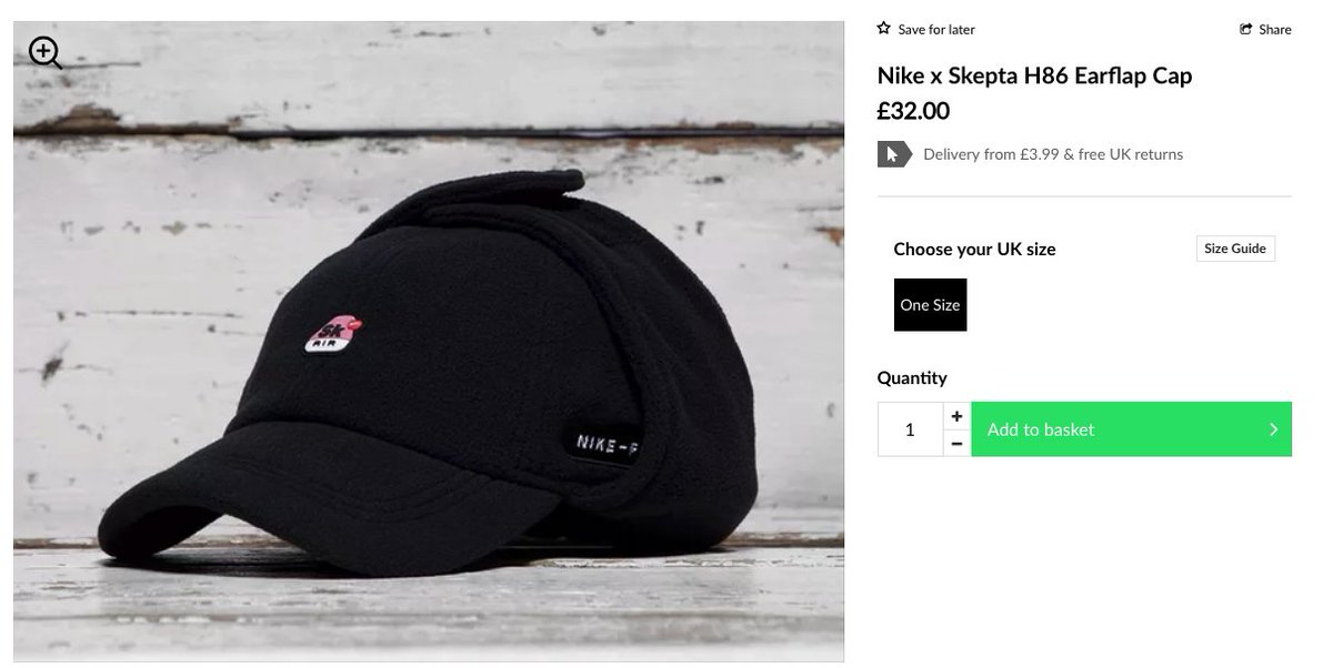 skepta nike hat