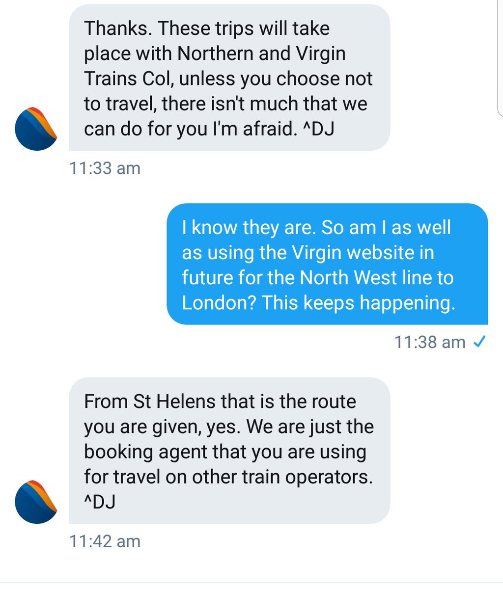 colmc35's tweet image. Still don't know what's happening on Saturday @davidgarvey95 with the mess @northernassist but I love the honesty from @EMTrains . Don't use us we're a bit shit. Use @VirginTrains instead. #class