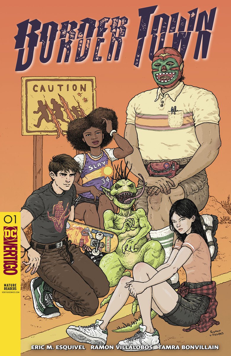 RusselSprouts's tweet photo. I highly recommend
@ericMesquivel 's Border Town.
It's the Burger King Kids Club of comics. https://t.co/nIw3mLP6mM