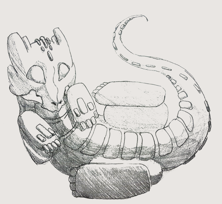 Gotrea's tweet photo. My attempt at a rock dragon. Haha I still need more practice.

#rock #dragon #cute #play #practice #draw #drawing #learning #fail #learn https://t.co/rQMtdIXBxP