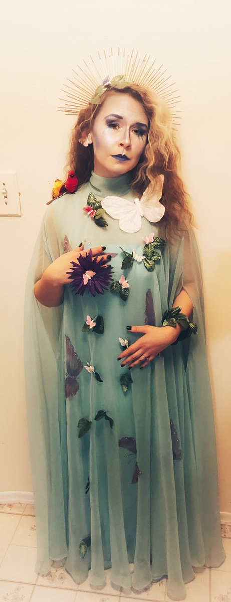 Suttoncrawford's tweet photo. #BobRoss and #MotherNature say #ClimateChangeisReal #banfracking and #Loveyourmother 🌏  #HalloweenismyChristmas #HappyHalloween https://t.co/uariBBmPtE