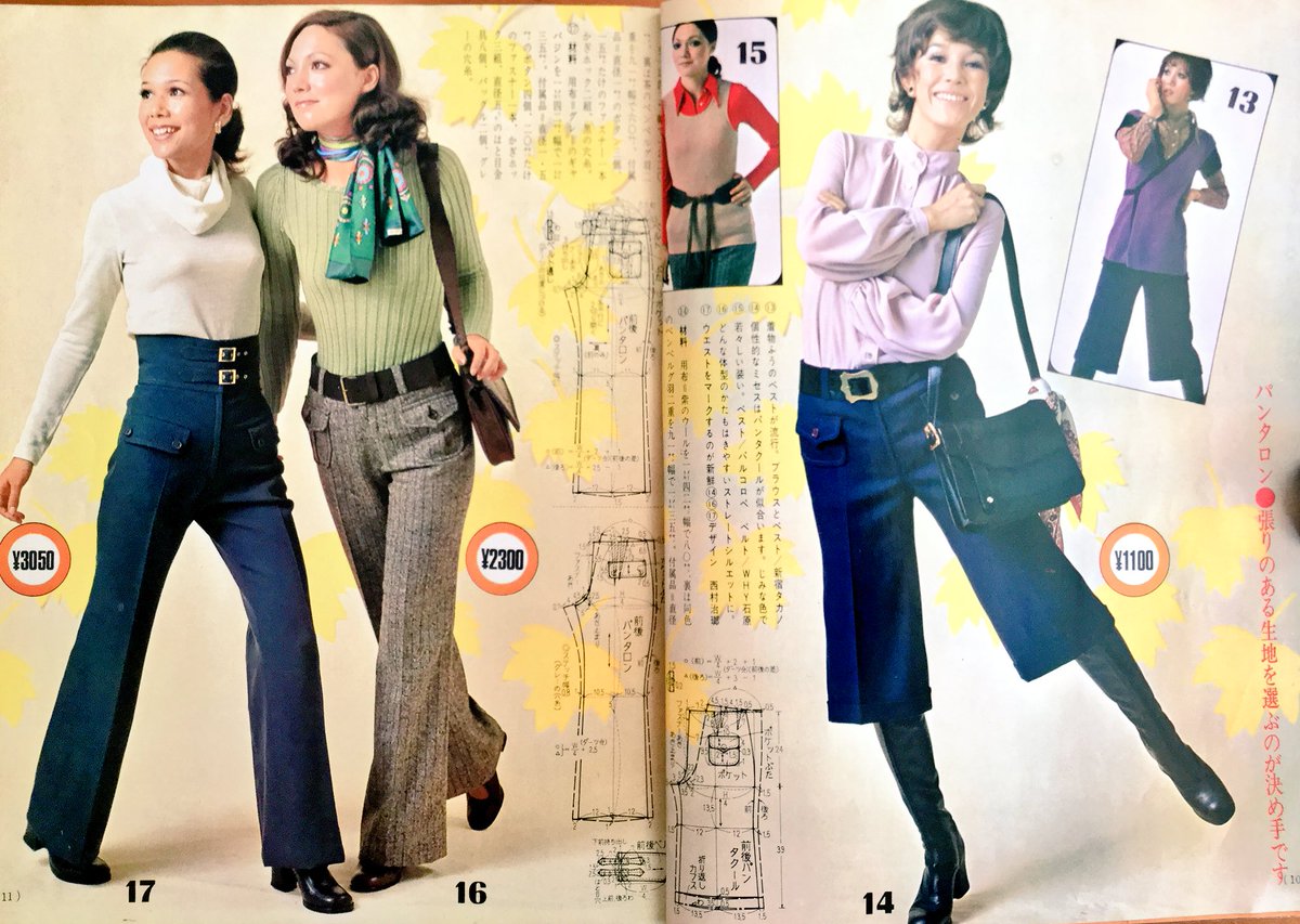 昭和46年「講談社」の「冬の実用ホーム洋裁」の「やさしいテクニックで