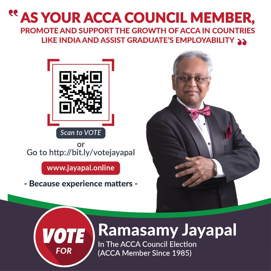 jayapalACCA's tweet photo. Visit https://t.co/MnTJJ5Gcbb for more information #acca  #accaindia  #jayapalacca  #accaelections https://t.co/B8diFnuGVB