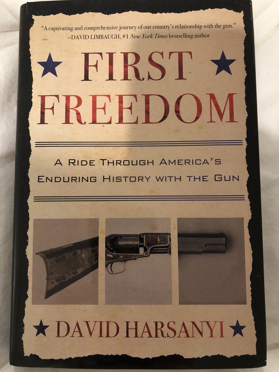 gayletrotter's tweet image. Excited to dig into this new book by @davidharsanyi ! #2A #FirstFreedom #History #Murica