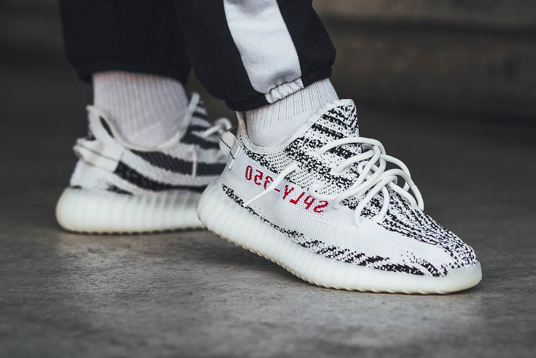 yeezy zebra sole