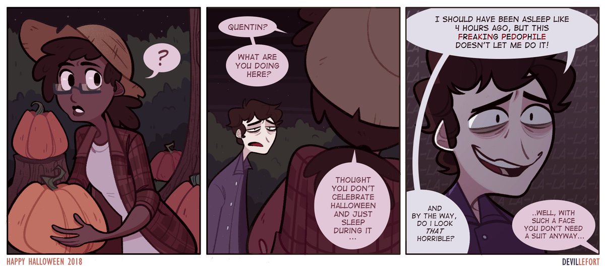 And the prize for the best Halloween costume goes to Quentin Smith.
You can go to sleep now, bitch. (c)
#dbd #deadbydaylight