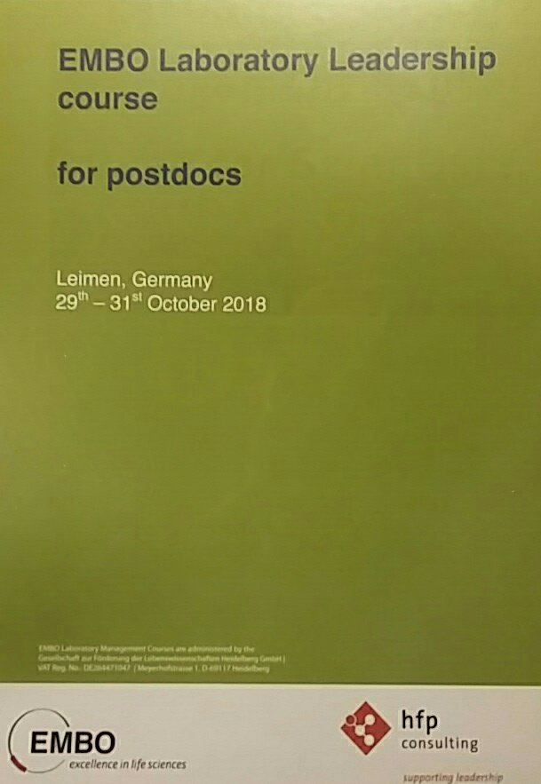 z_melania's tweet image. Fantastic first day in Heidelberg at the @EMBO @hfpconsulting lab #leadership course:-)..Already learning a lot! #postdoctraining #networkingfornerds:-)