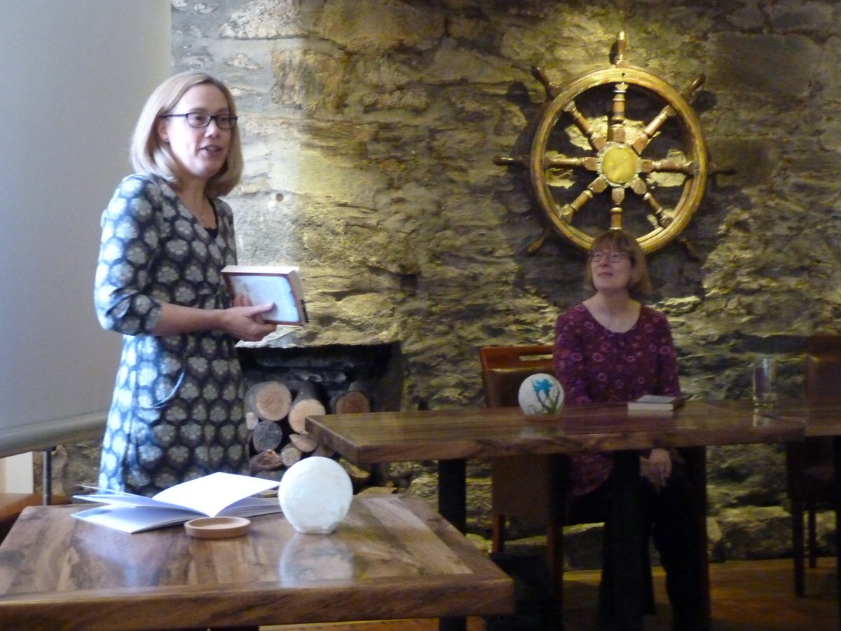 Fabulous time <a href="/TarbertBookFest/">TarbertBookFestival</a> hearing fascinating writers such as <a href="/DameDeniseMina/">Denise Mina</a> and Alan Taylor. Even muscled in myself - thanks to <a href="/AnneHamilton7/">Anne Hamilton</a> for chairing.