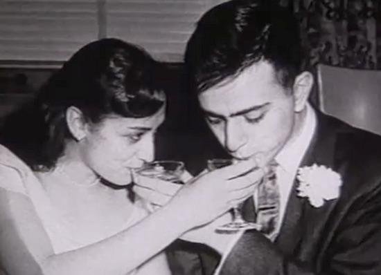 Interesting Fact #1: That's right, Lynn was once married to famed astronomer Carl Sagan. They had two sons, Dorion and Jeremy. Pic from wedding day in 1957.  #PowerCouple 5/