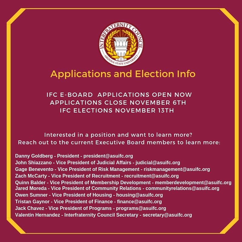 The Interfraternity Council of Arizona State tweet media