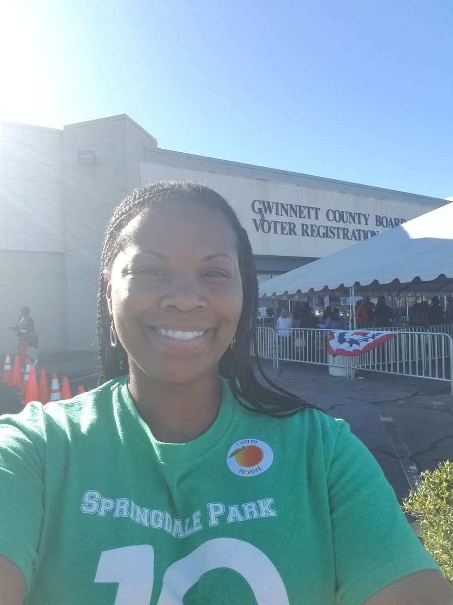 Gorgeous day for early voting! #SPARKvotes #BeSPARK #SPARK10 @APS_SPARK