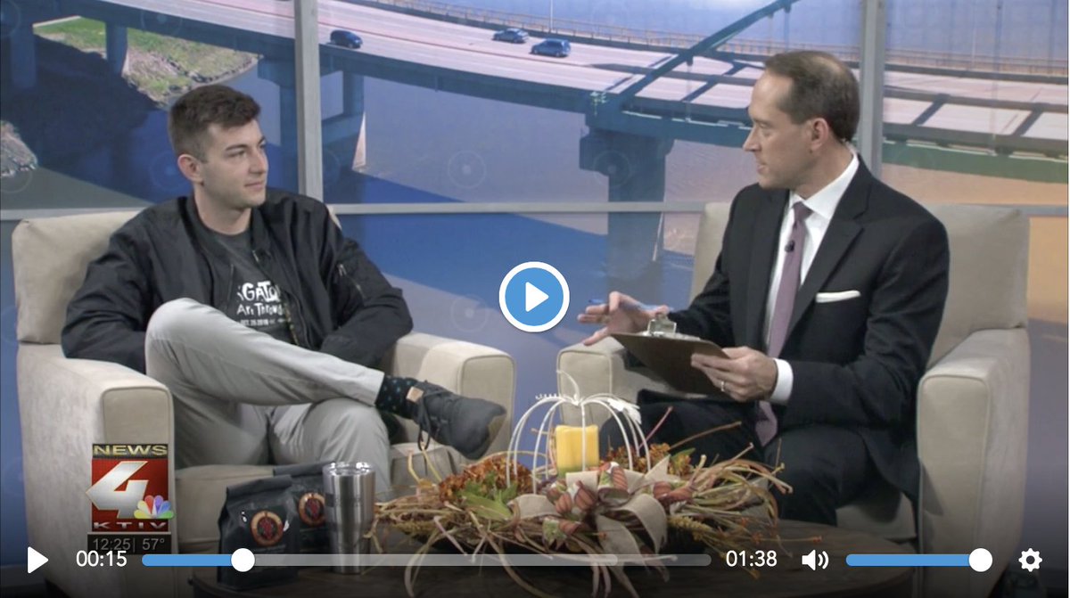 The Siouxland Coffee Festival is only a few days away! Have you got your tickets yet? All of the proceeds are going back to support VolunteerSiouxland. ☕️

WATCH NOW: ktiv.com/2018/10/29/aro…