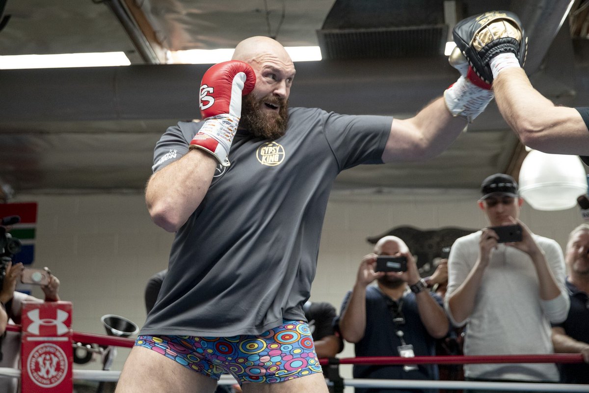 タイソン・フューリー直筆サイン入り2Lサイズ写真…WBCヘビー級王者 マイク・タイソン 高画質 サイン フォト 元世界ヘビー級王者
