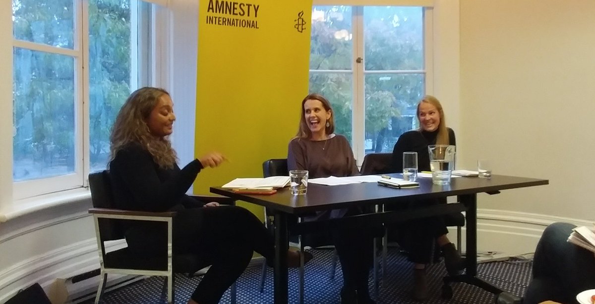 AmnestyNow's tweet image. Thank you to our colleagues from @RefugeeHub, @amnestyiceland and @amnestydk for joining is tonight to share about @amnesty's movement around the globe #amnestyaction