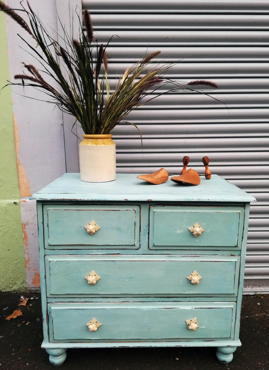 Emily Rose Vintage On Twitter Vintage Chest Of Drawers Painted