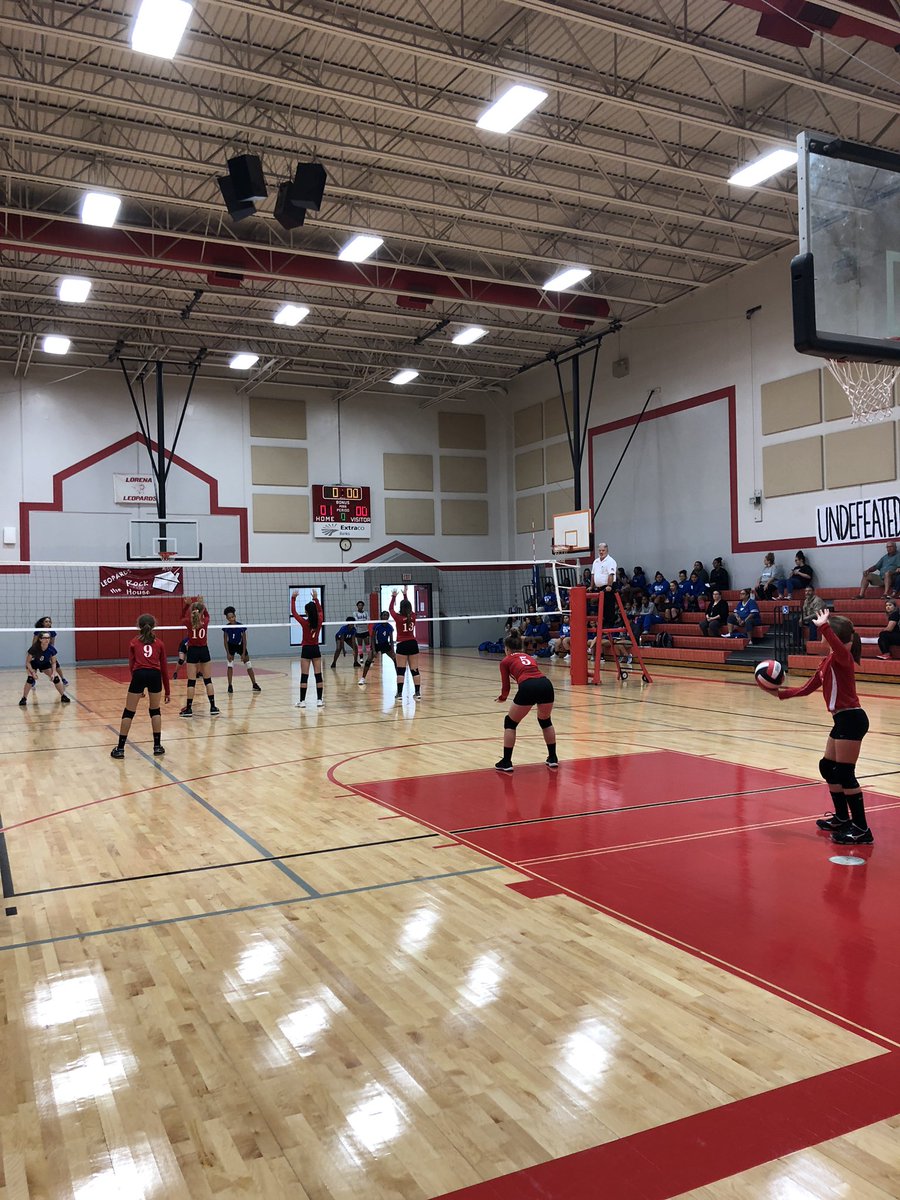 Last match of the season vs Connally.  Let’s go Leopards 🐾🏐❤️