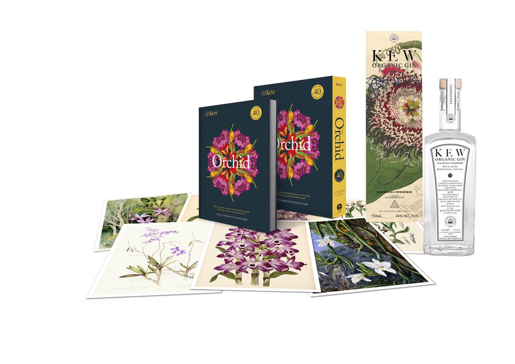 keworganicgin's tweet photo. We’ve got another fab #competition for you! Kew Gardens &amp; @carltonbooks have created a beautiful book about orchids called The Orchid. For a chance to win the book AND a bottle of Kew Organic #gin, just like &amp; retweet this. Don’t forget to give us &amp; @carltonbooks a follow too! https://t.co/Pt4AyU1ulc