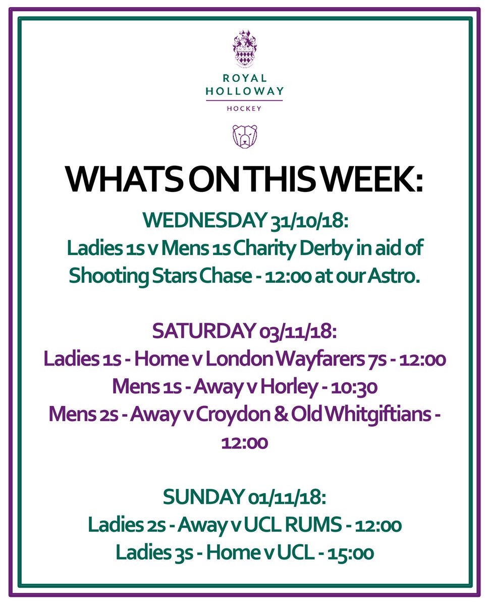 Royal Holloway Hockey (@hockey_rh) on Twitter photo 